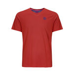 BIDI BADU Bekleidung BIDI BADU Evin Tech Round T-Shirt Jungen - dunkelrot, 