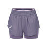 Match Shorts Damen-Lila