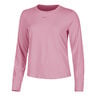 One Classic Dri-Fit Longsleeve Damen - pink, schwarz