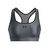 Heatgear Mid Padless Sport-BH Damen-Grau