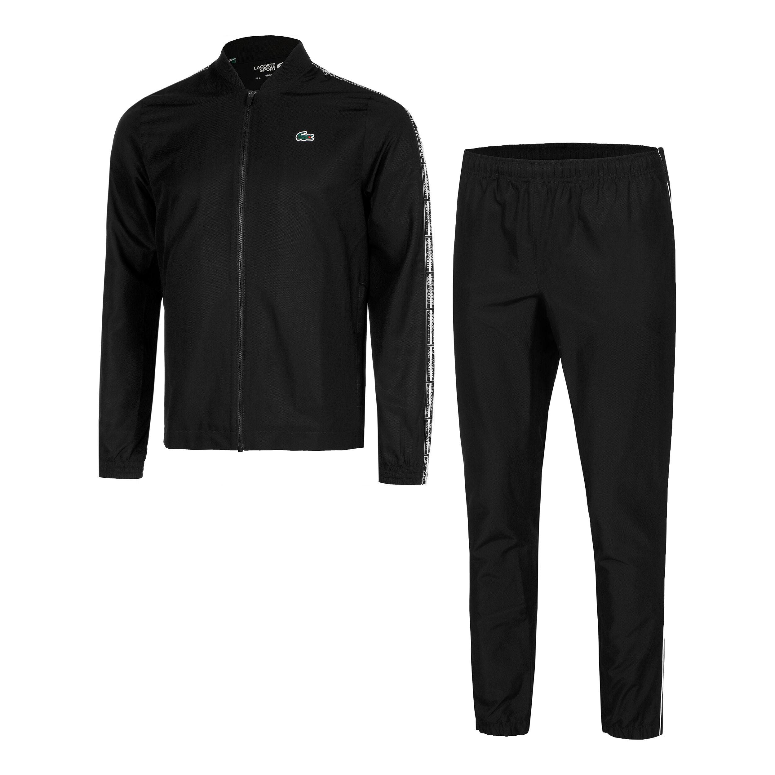 Lacoste new arrivals tracksuit black