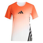 adidas Laufshirt adidas Terrex XPR Pro  Laufshirt Damen-wei&szlig;, orange
