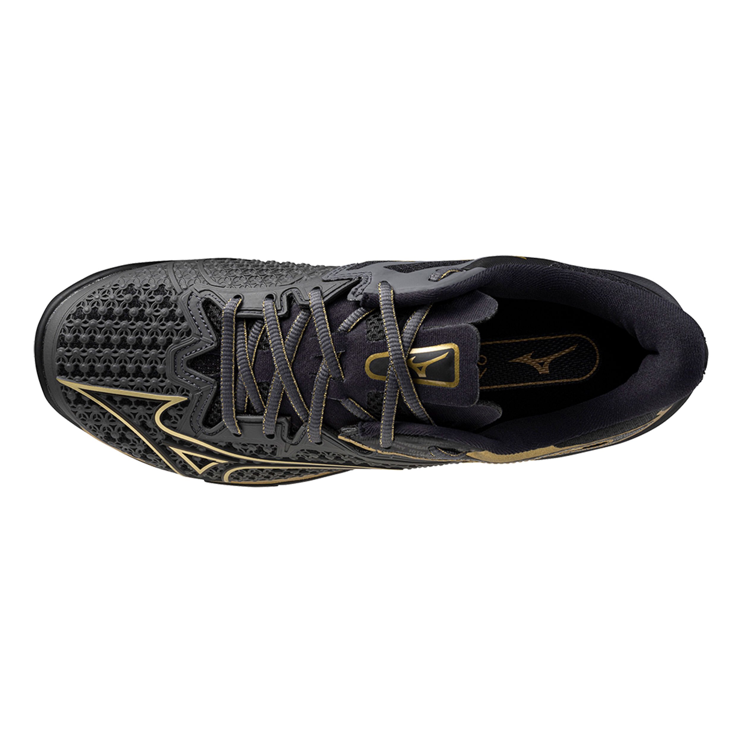 Mizuno Wave Exceed Tour 6 10th Sandplatzschuh Herren Schwarz Gold online kaufen Tennis Point DE