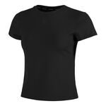 Nike Bekleidung Nike Court Dri-Fit Advantage T-Shirt Damen-Schwarz,Schwarz