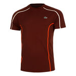 Lacoste Bekleidung Lacoste T-Shirt T-Shirt Herren - dunkelrot, 