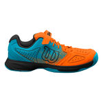 Wilson Padelschuhe Wilson Kaos Padelschuh Kinder-Orange,T&uuml;rkis
