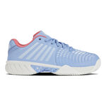 K-Swiss Tennisschuhe K-Swiss Express Light 3 CLAY Sandplatzschuh Damen-Hellblau,Weiß