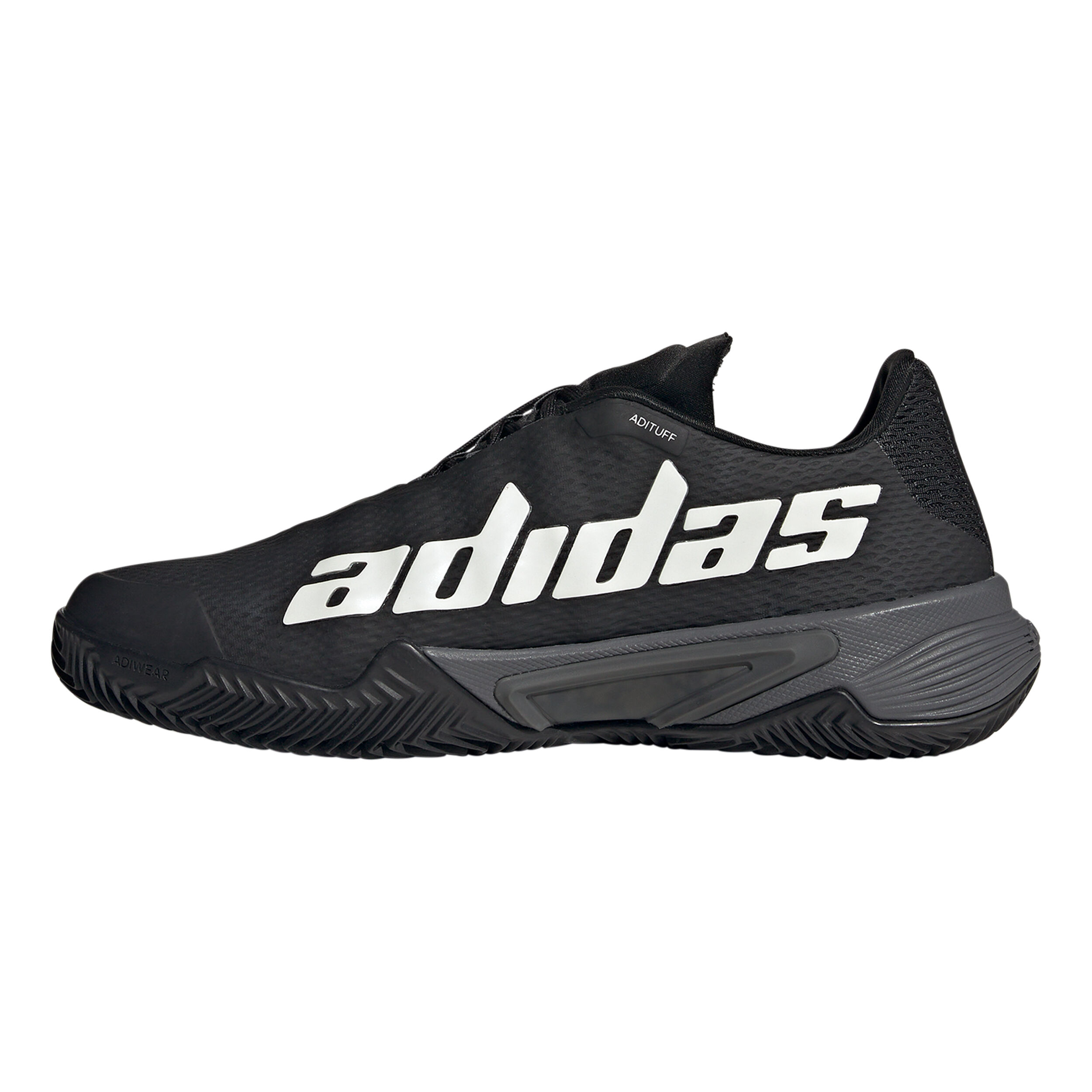 Adidas mens barricade 2018 ltd edition tennis shoes  black clearance