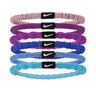 Flex Hair Tie Haarband 6er Pack Unisex - mehrfarbig, lila