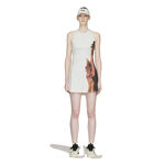 adidas Bekleidung adidas Y-3 Wow Kleid Damen-Creme,Mehrfarbig