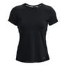 Streaker Jacquard T-Shirt Damen-Schwarz