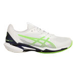 ASICS Tennisschuhe ASICS Solution Speed FF3 Sandplatzschuh Herren-Wei&szlig;,Neongr&uuml;n