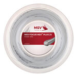 MSV MSV Focus-HEX Plus 25 Saitenrolle 200m-Weiß