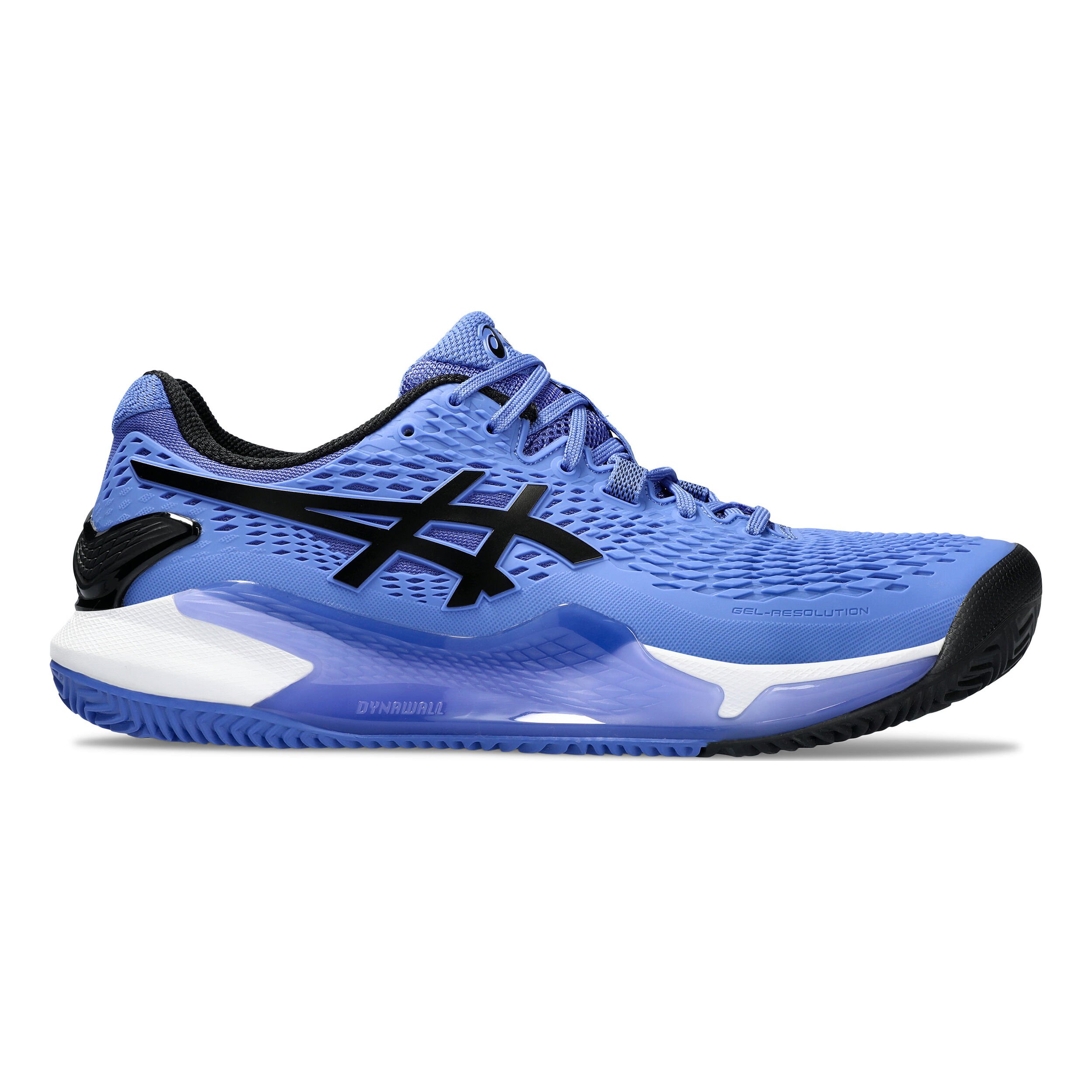 Gel Resolution 9 Sandplatzschuh Herren Blau Schwarz