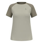 Odlo Bekleidung Odlo X-Alp Trail Laufshirt Damen-grau, oliv