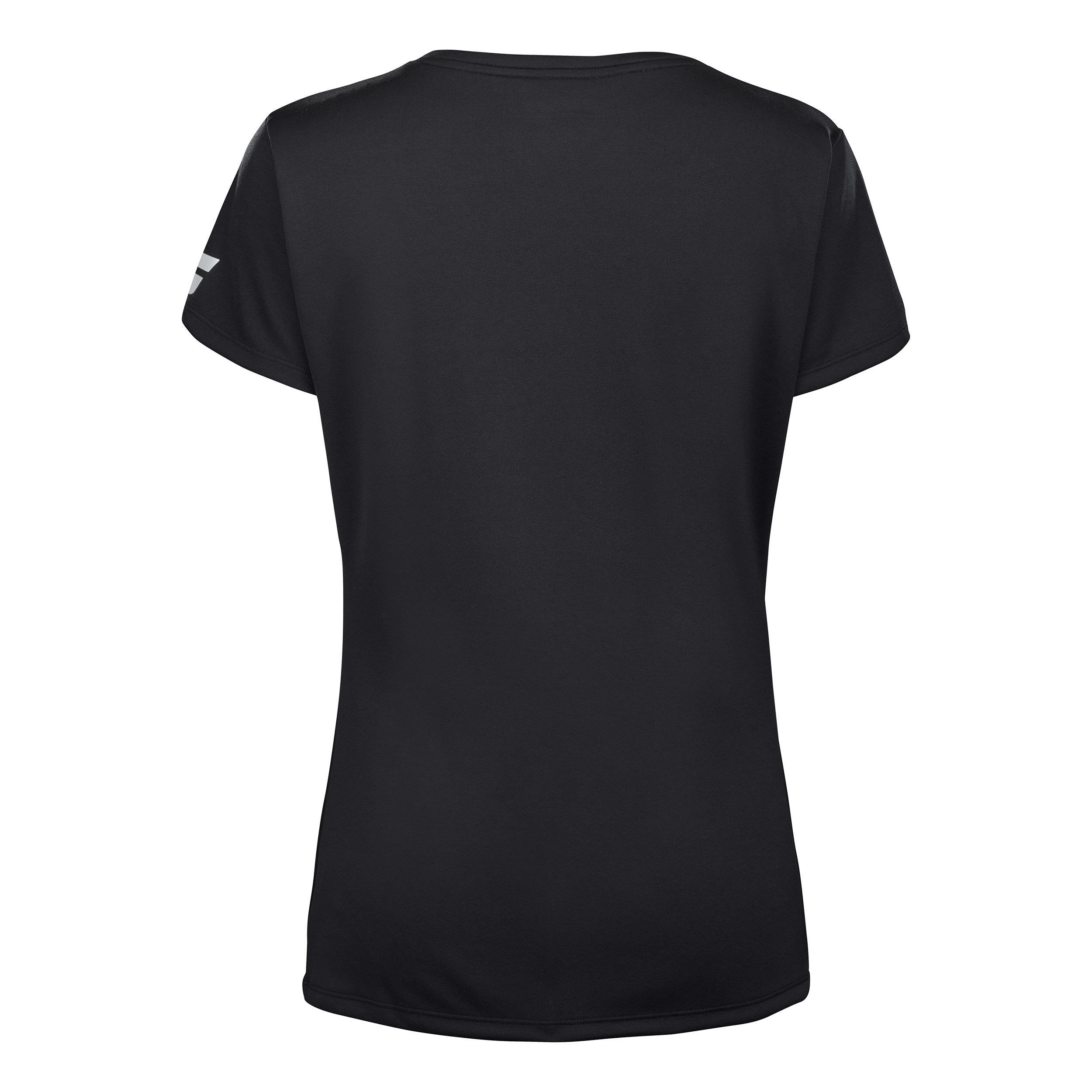 Black cap sleeve t shirt hotsell