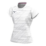 Mizuno Bekleidung Mizuno Chiba T-Shirt Damen-Weiß