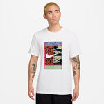 Nike Bekleidung Nike Court Dri-Fit Court T-Shirt Herren - weiß, mehrfarbig