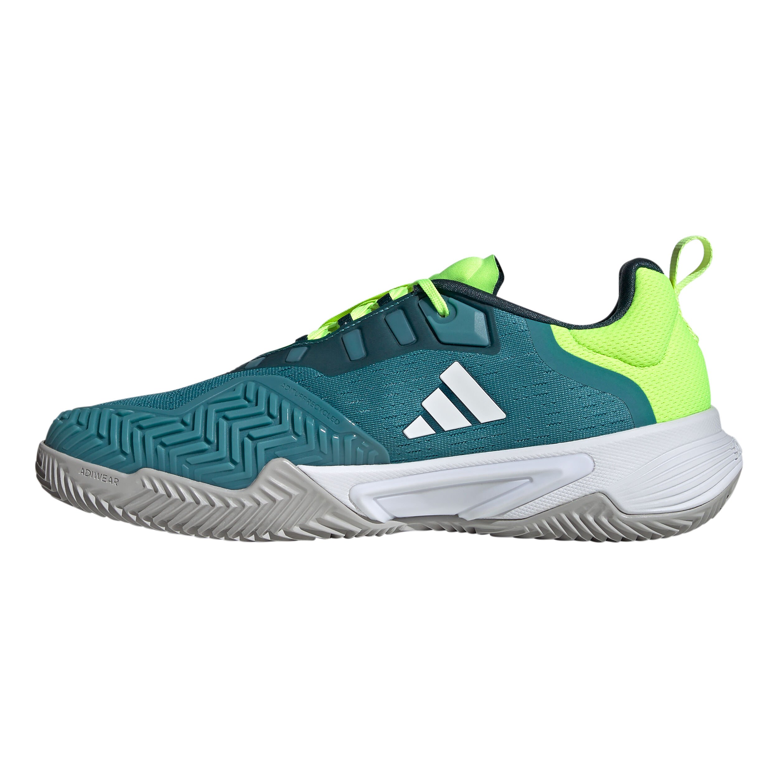 Barricade Sandplatzschuh Herren Petrol Neongrun