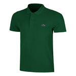Lacoste Bekleidung Lacoste Ribbed Collar Polo Polo Herren - gr&uuml;n