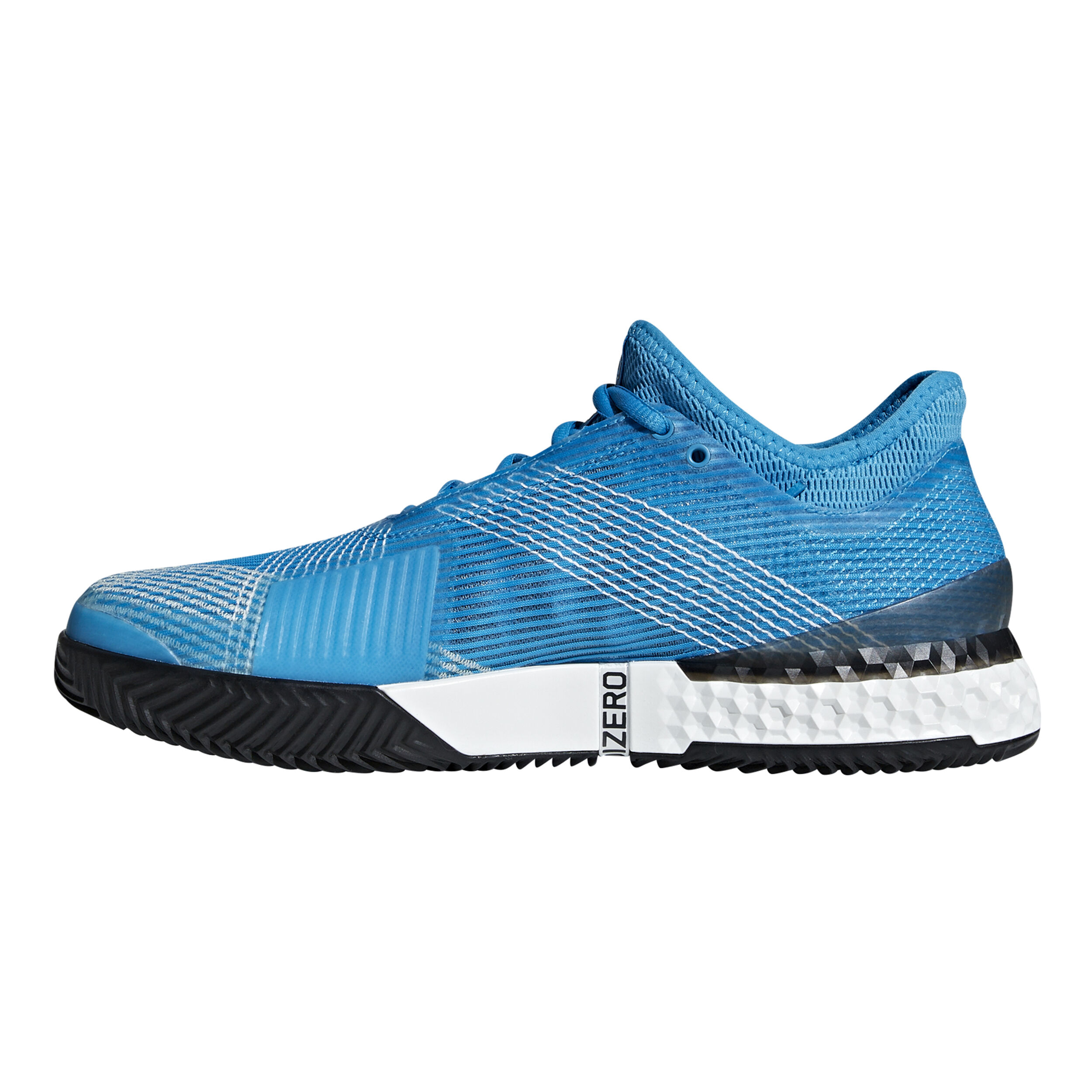 Adizero Ubersonic 3 Clay Sandplatzschuh Herren Blau WeiB