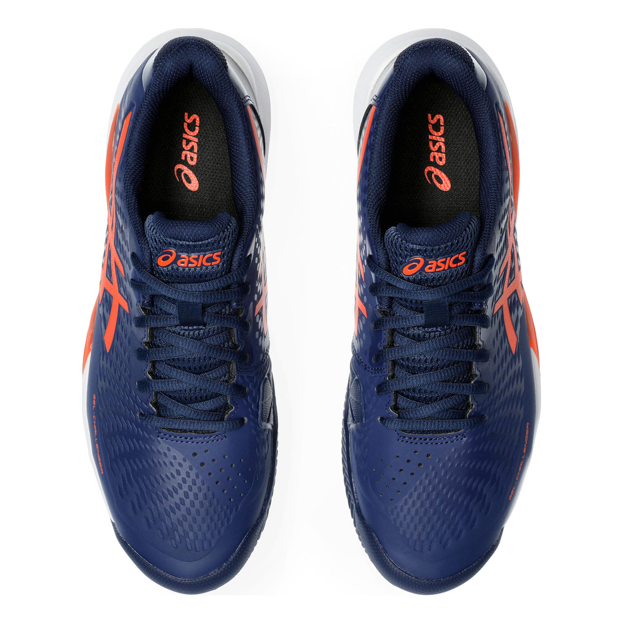 ASICS Gel Challenger 14 Sandplatzschuh Herren Dunkelblau Orange online kaufen Tennis Point DE