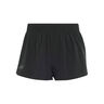 Match Shorts Damen-schwarz