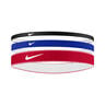 Nike Flex Classic Mixed Haarband 3er Pack-Blau,Rot