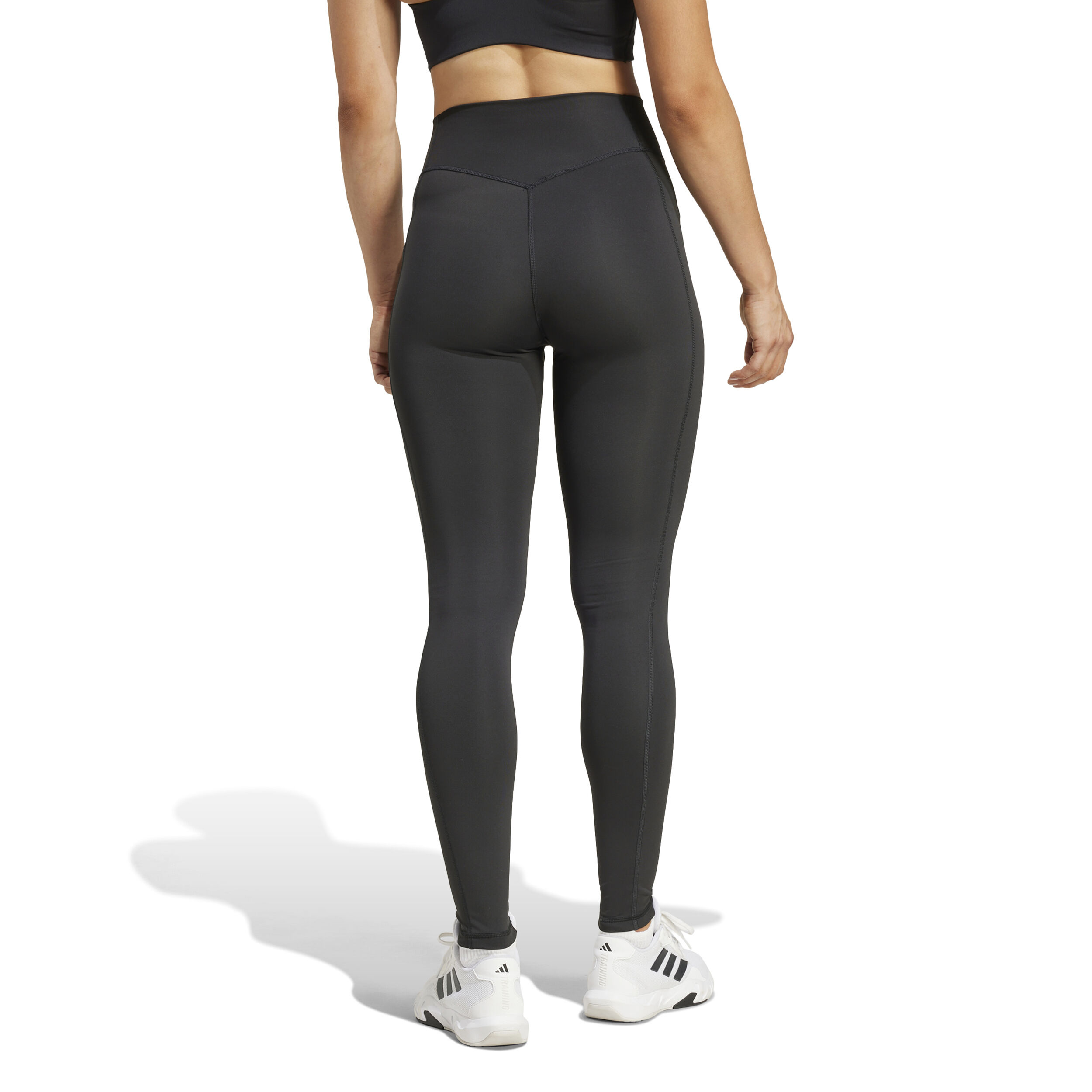 Optime High Rise Tight Damen Schwarz