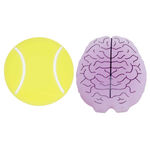 Gamma Schlägerzubehör Gamma String Things Tennisball,Brain Dämpfer Im Doppelpack-Mehrfarbig