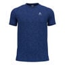 Essential Seamless Laufshirt Herren - dunkelblau, 