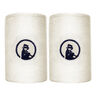 Long Schweißband 2er Pack Unisex - creme, 