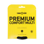 Tennis-Point Tennis-Point Premium Comfort Multi Saitenset 12m-Schwarz