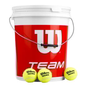 Bild von Team W Trainer 72 Tennisbälle im Eimer