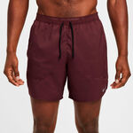 Nike Bekleidung Nike Dri-Fit Stride 7in Brief-Lined Shorts - dunkelrot, schwarz