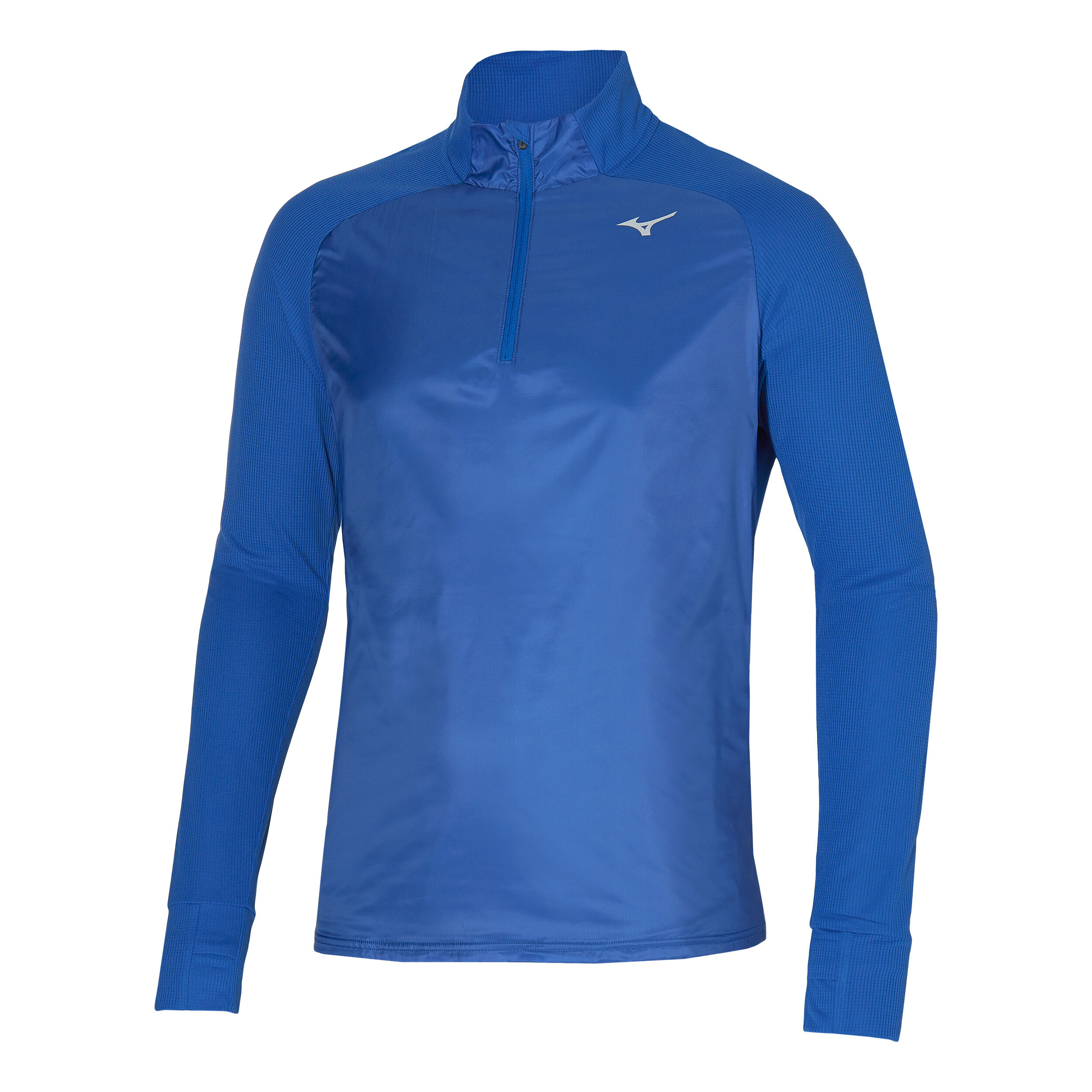 Hybrid Half Zip Longsleeve Herren Blau