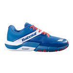 Babolat Padelschuhe Babolat Movea 2 PADL Padelschuh Herren-blau, wei&szlig;
