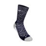 Performance Run Crew Laufsocken-Blau,Grau