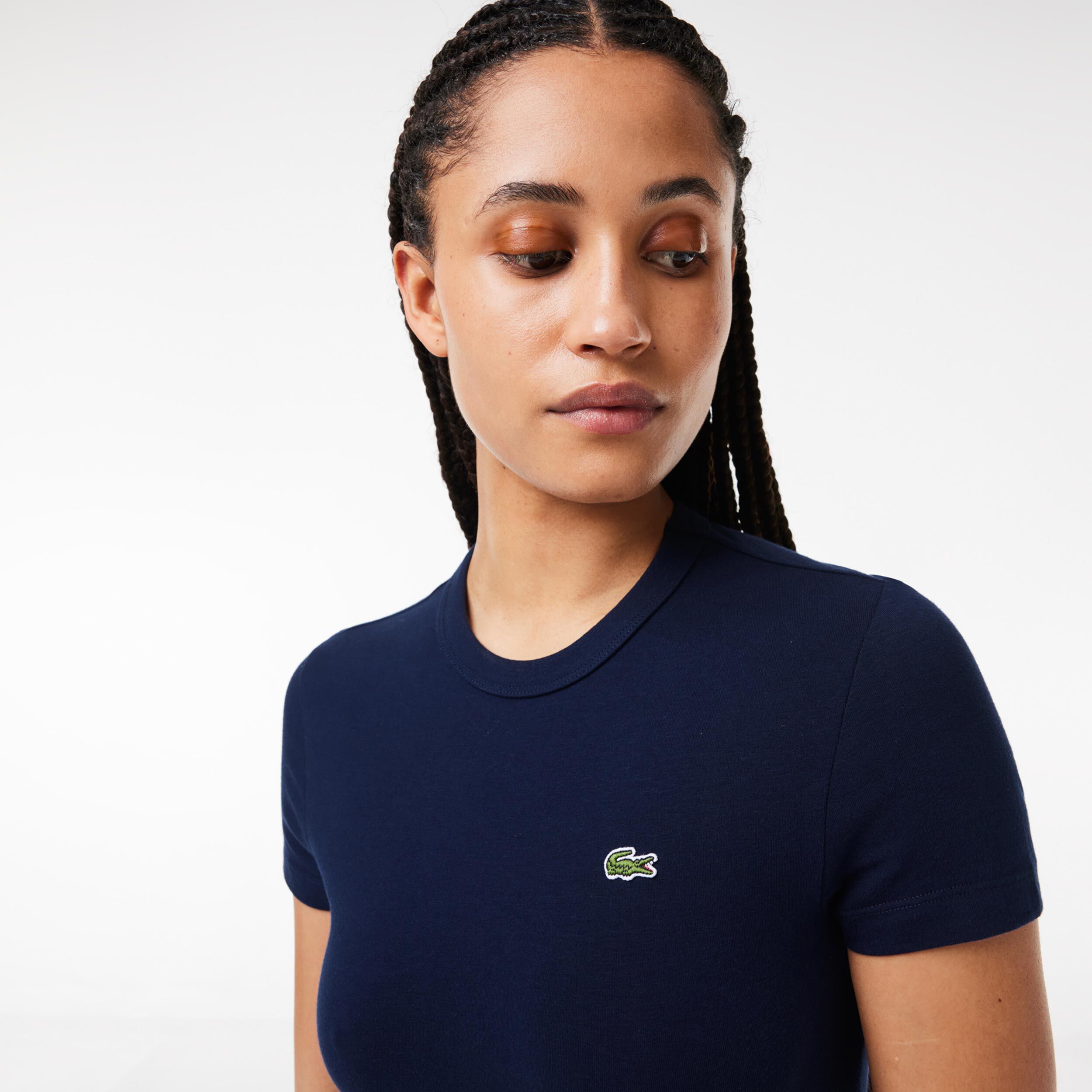 T shirt lacoste bleu clair on sale