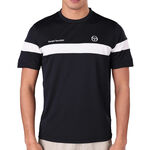 Sergio Tacchini Tennisbekleidung Sergio Tacchini Leone T-Shirt Herren - schwarz, wei&szlig;