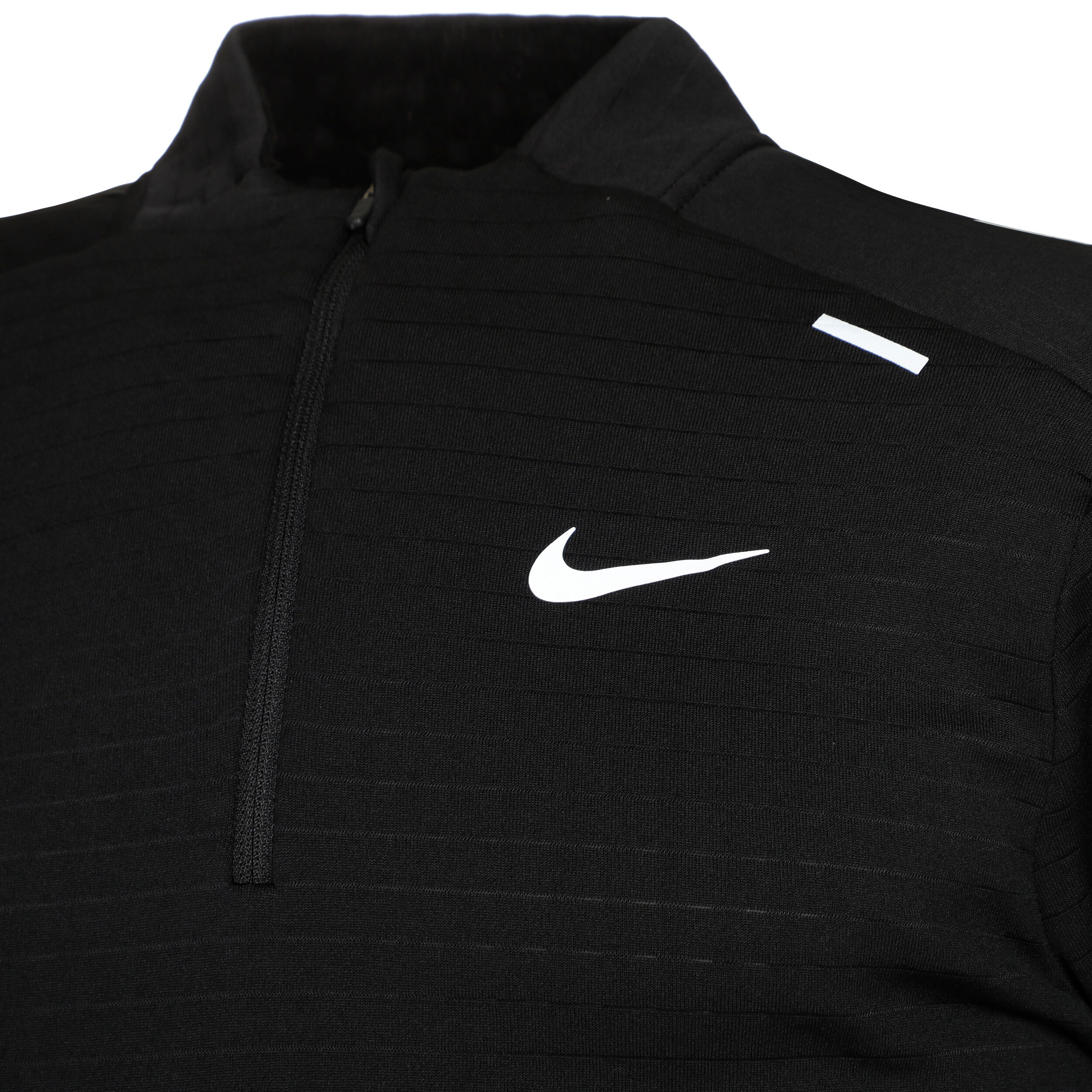 Black half zip nike discount