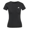 Power Essentials T-Shirt Damen-schwarz