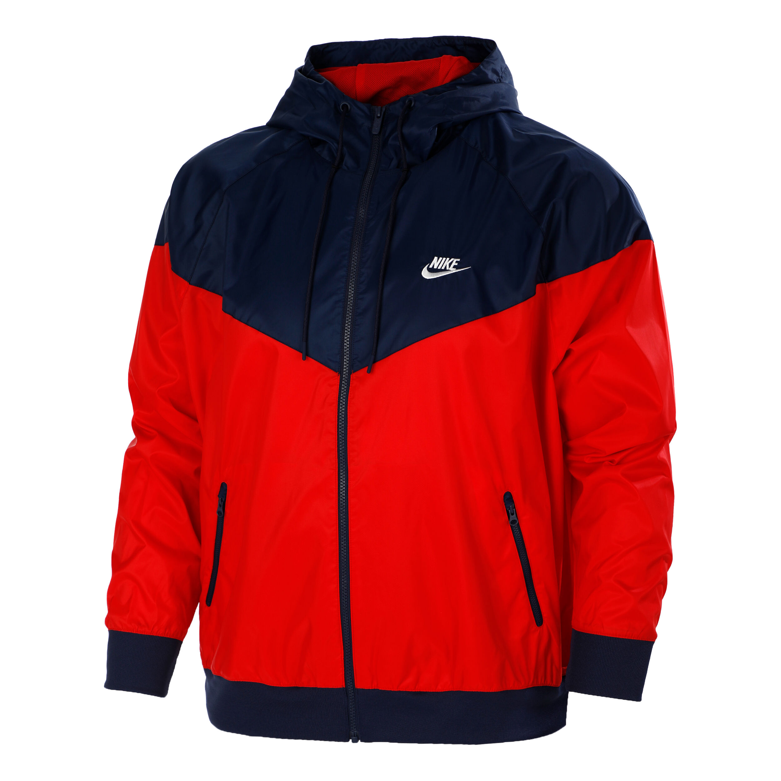 Nike Sportswear Heritage Essentials Windrunner Trainingsjacke Herren Rot Blau online kaufen Tennis Point DE