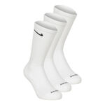 Nike Bekleidung Nike Everyday Plus Cushioned Crew Sportsocken 3er Pack-Wei&szlig;,Schwarz