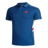 Squadra III Polo Herren-Blau,Wei&szlig;