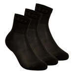 Odlo Bekleidung Odlo Quarter Active Sportsocken 3er Pack-Schwarz