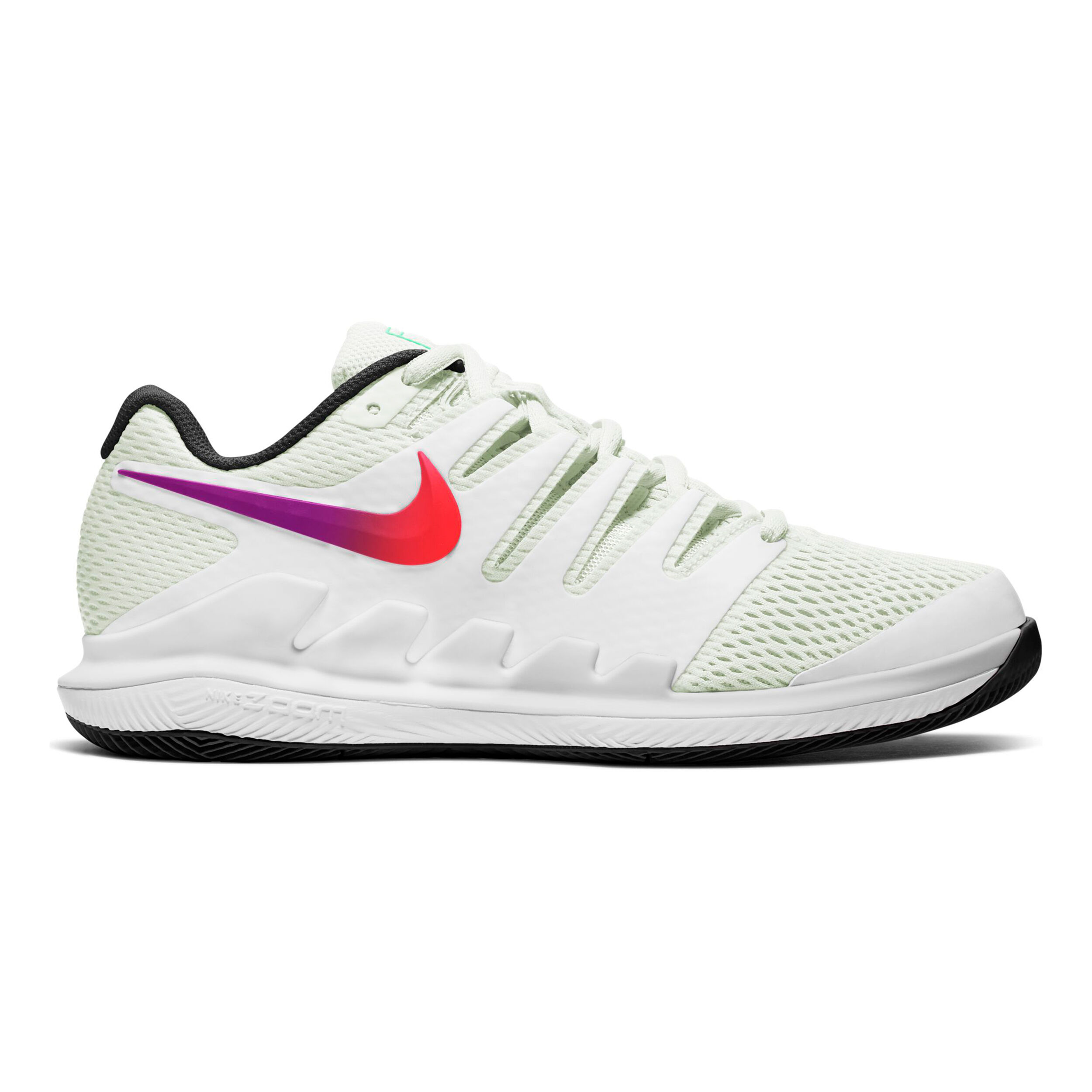 Air Zoom Vapor X Allcourtschuh Damen WeiB Schwarz
