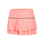 Lucky in Love pleat Tier Skirt with piping