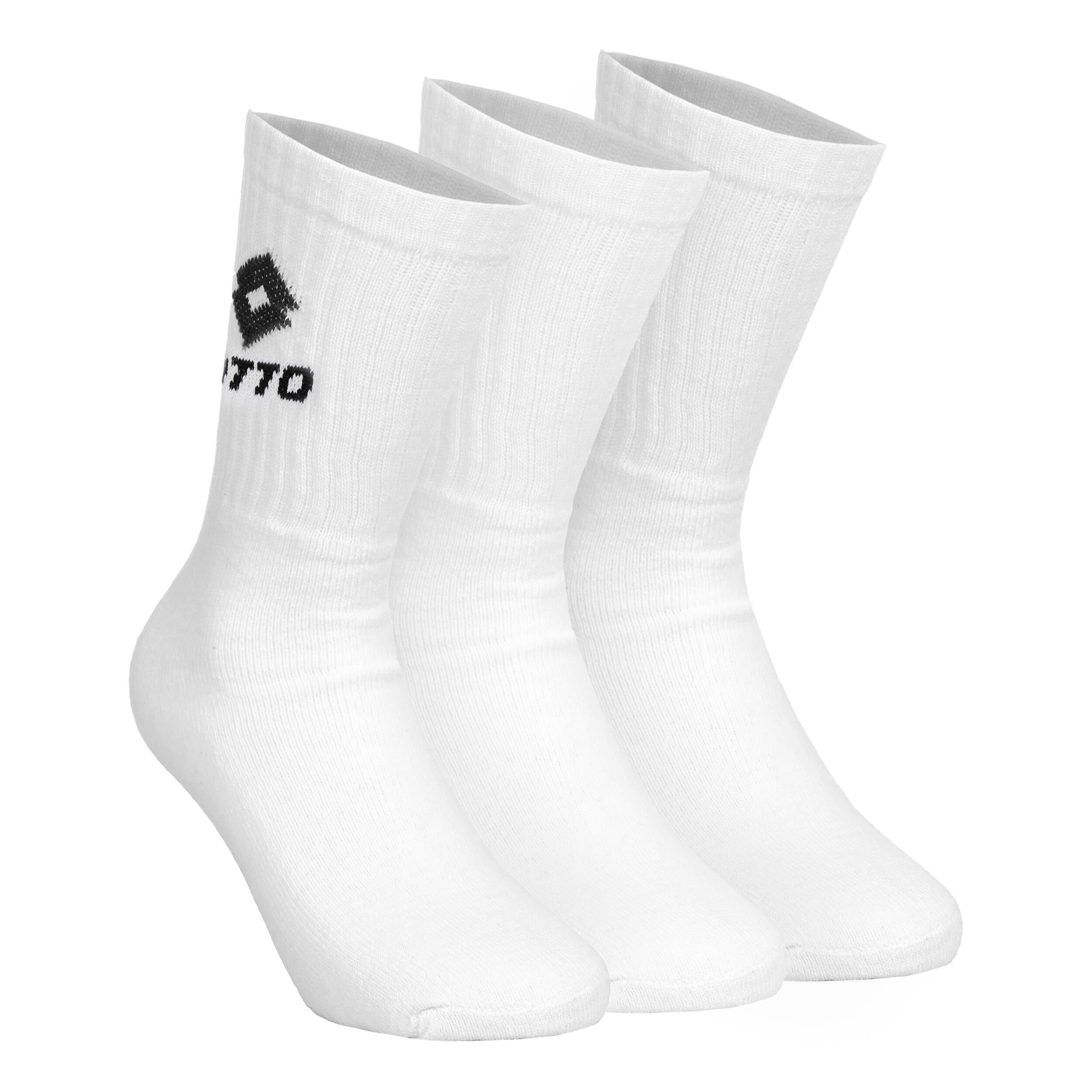 Lotto Tennissocken 3er Pack Weiß online kaufen | Tennis Point DE