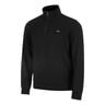 Urban Lifestyle Half Zip Longsleeve Herren-Schwarz